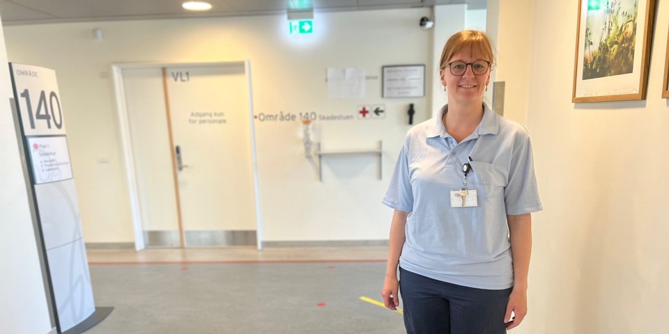 Oversygeplejerske på Fælles Akutmodtagelsen (FAM), Anne Vogt.