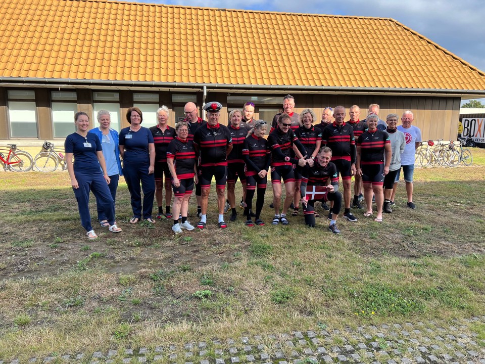 Hjerterytterne kom forbi Hjerteafdelingen i Aabenraa 