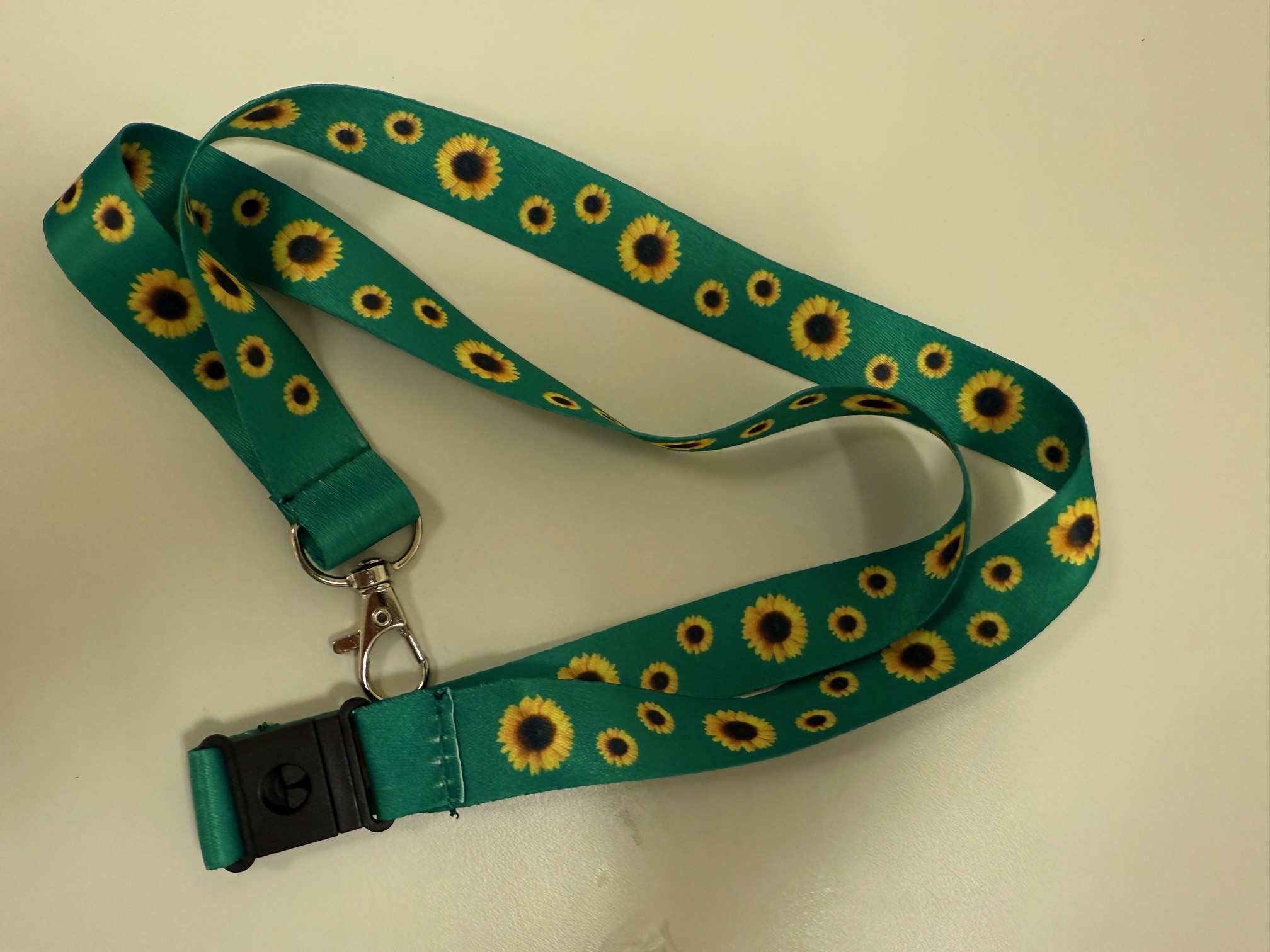 Så dan ser den grønne snor ud. 