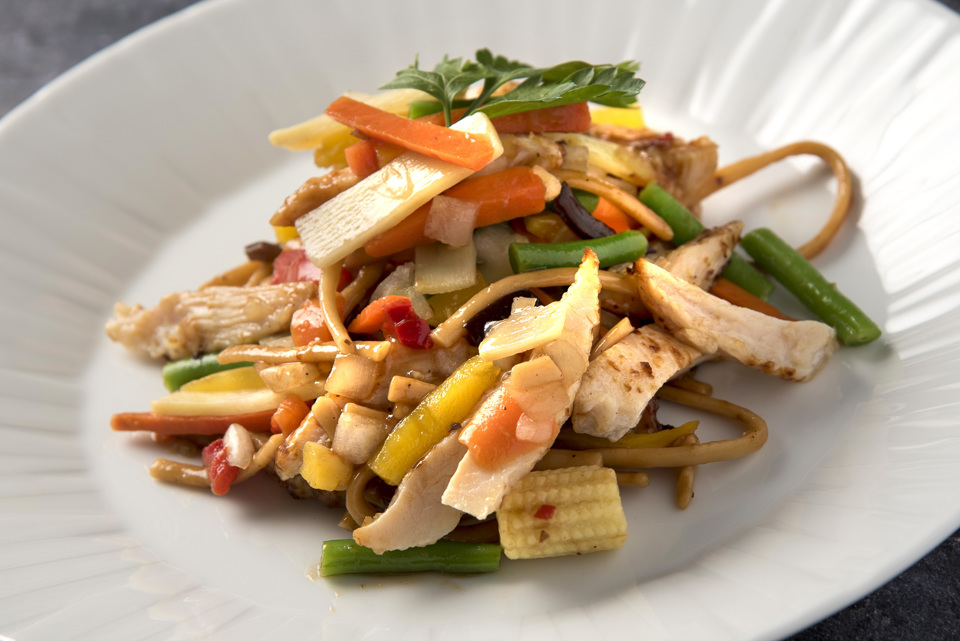 Ret med kylling - eksempel fra menukort