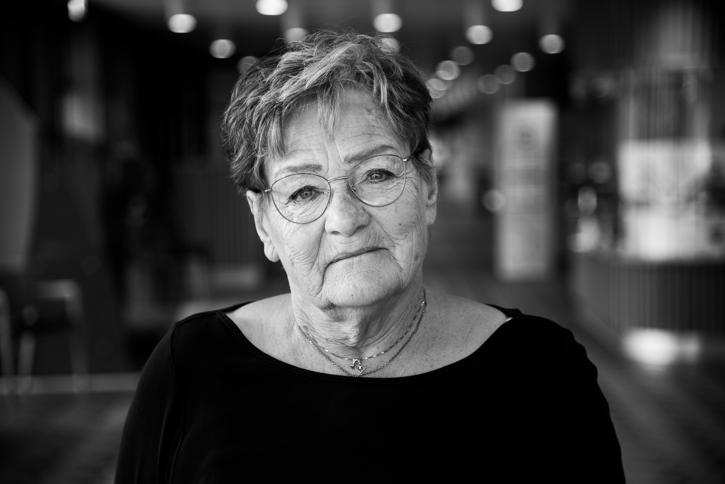 Birgit Vismark er 75 år og fra Sønderborg. Hun er tidligere tjener og jule- og nytårsaftenspiseven på Sygehus Sønderjylland.