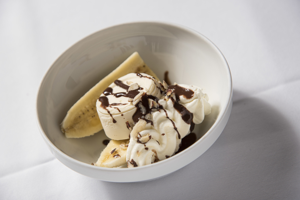 Dessert fra menukort