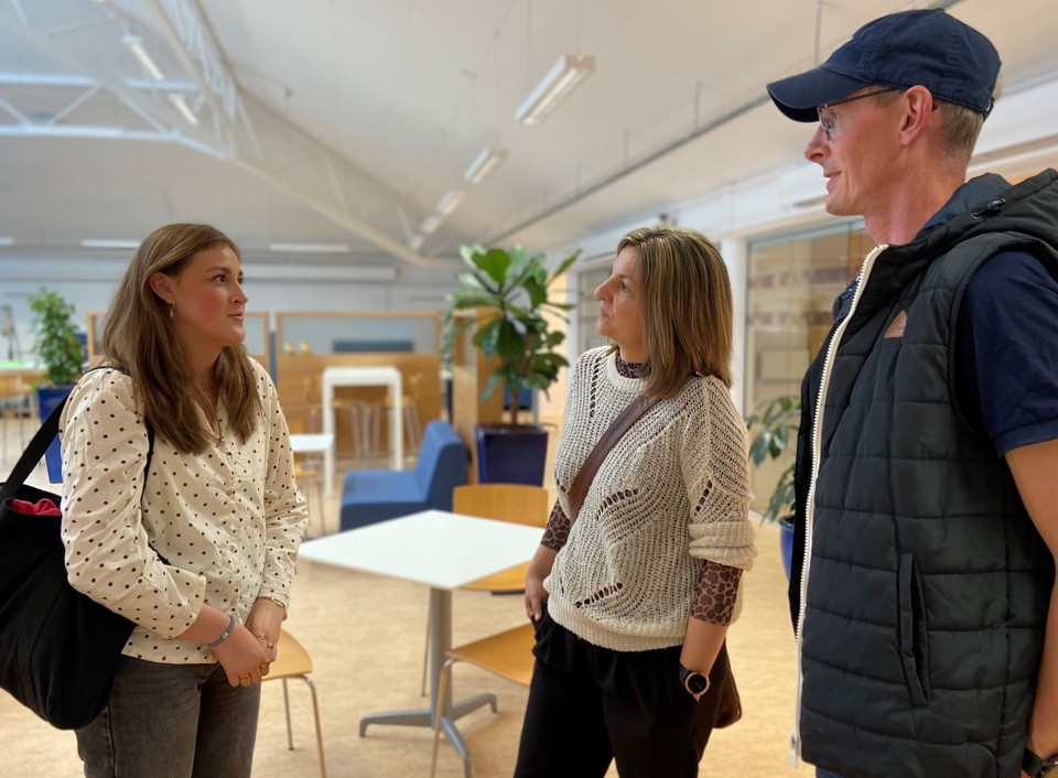 En af de familier, som delatager i projektet 