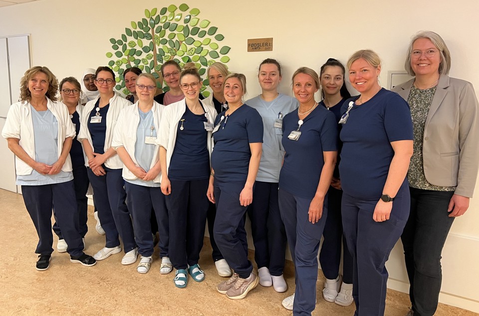 Patienttilfredsheden med Fødegangen på Sygehus Sønderjylland er høj