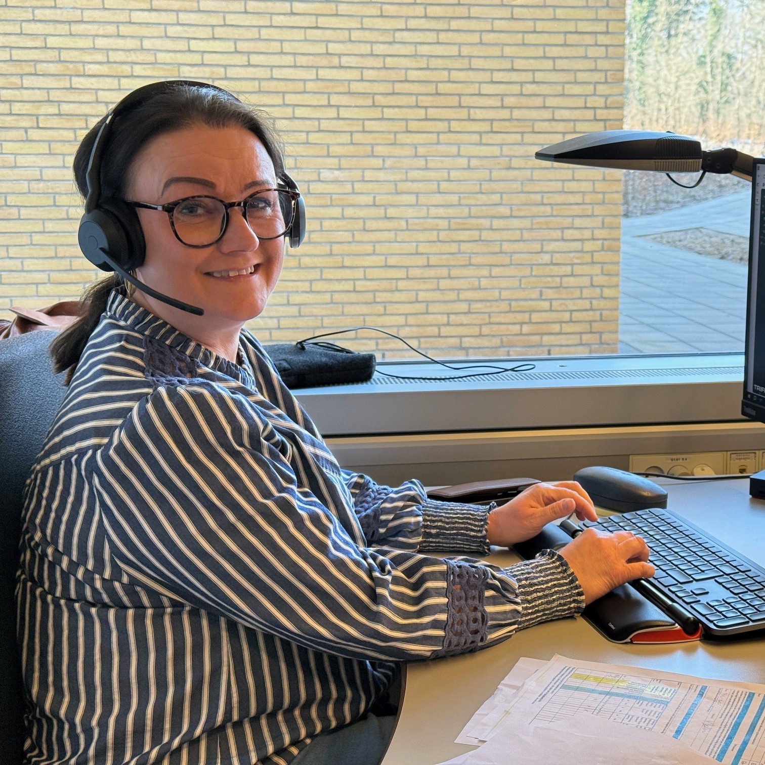 Portræt af Karina Thaysen