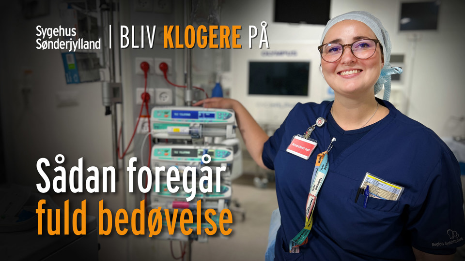 Eksempel på emner, som behandles i den nye videoserie fra Sygehus Sønderjylland, Bliv klogere på