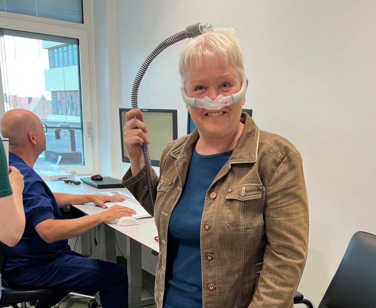 Dorthe Rasmussen er patient på søvnambulatoriet 