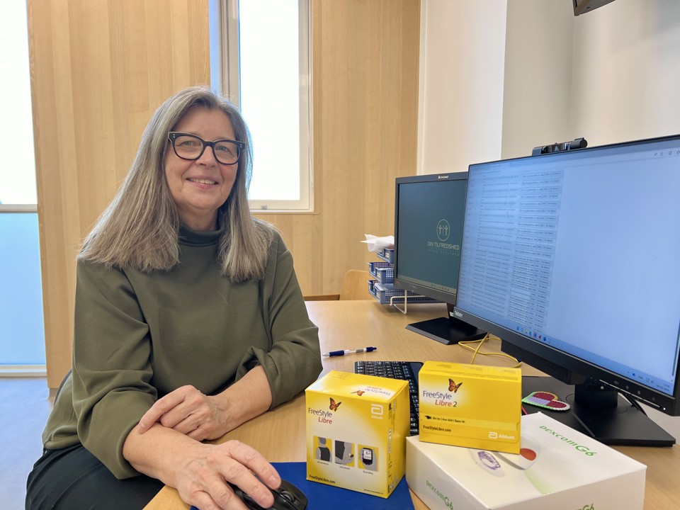 Oversygeplejerske Helle Jacobsen fra Diabetes og Hormonsygdomme på Sygehus Sønderjylland