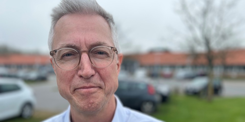 Jeppe Kristensen, afdelingschef i Lærings- og Forskningshuset på Sygehus Sønderjylland