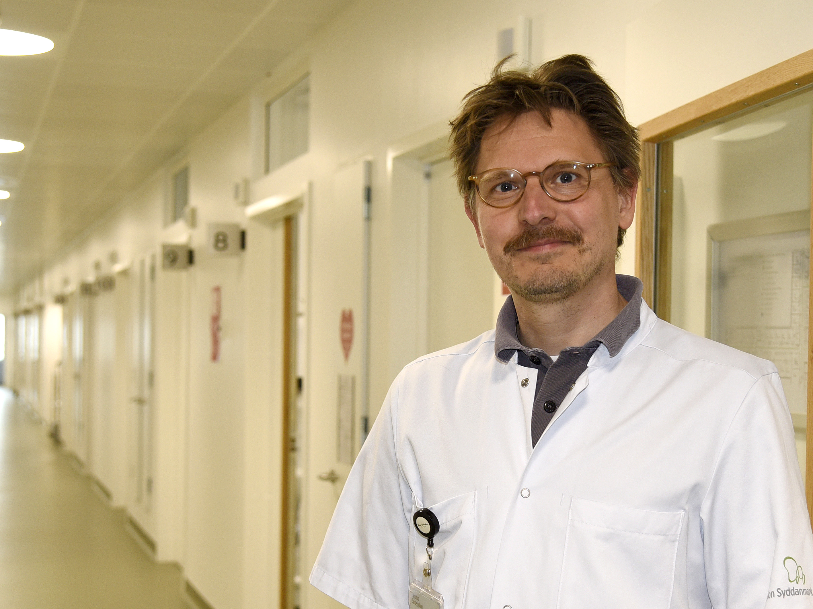 Forskningsleder for Medicinsk forskningsenhed og cheflæge for Medicinsk Sygdomme, Frans Brandt Kristensen.