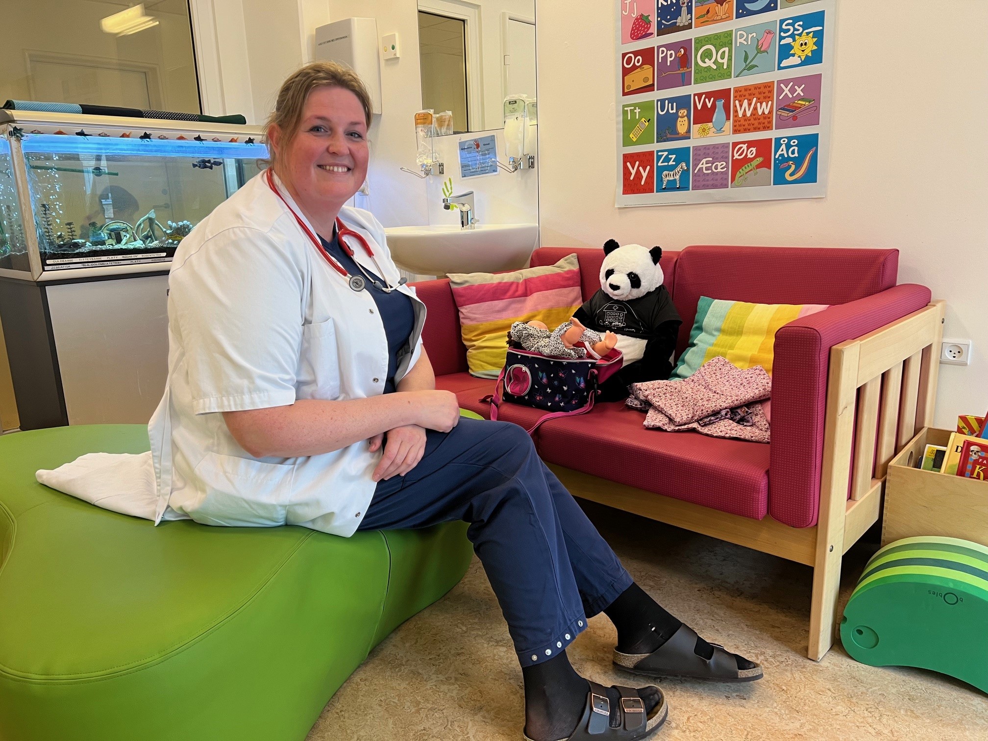 Socialpædiater Didde Lauritzen fra afdelingen for Børn og Unge på Sygehus Sønderjylland.  