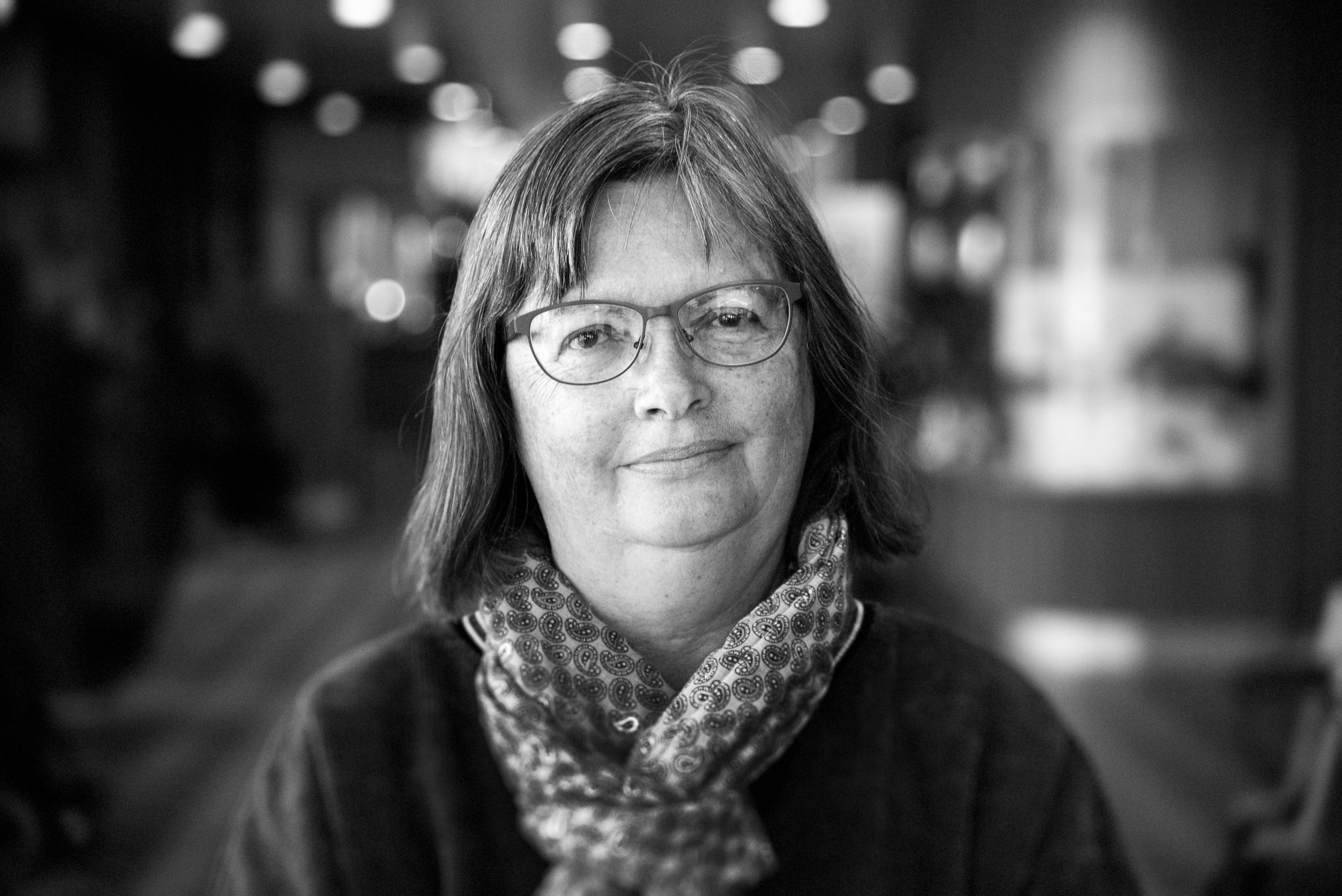 Susanne Rømer er 65 år og fra Ulkebøl. Hun er tidligere IT-konsulent og frivillig i en palliativ indsats på Sygehus Sønderjylland.