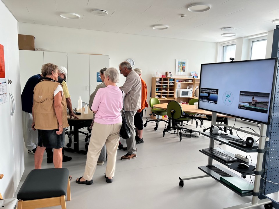 Personalet fra Dansk gigthospital var helt hæse, da dagen sluttede fordi de havde fortalt så meget