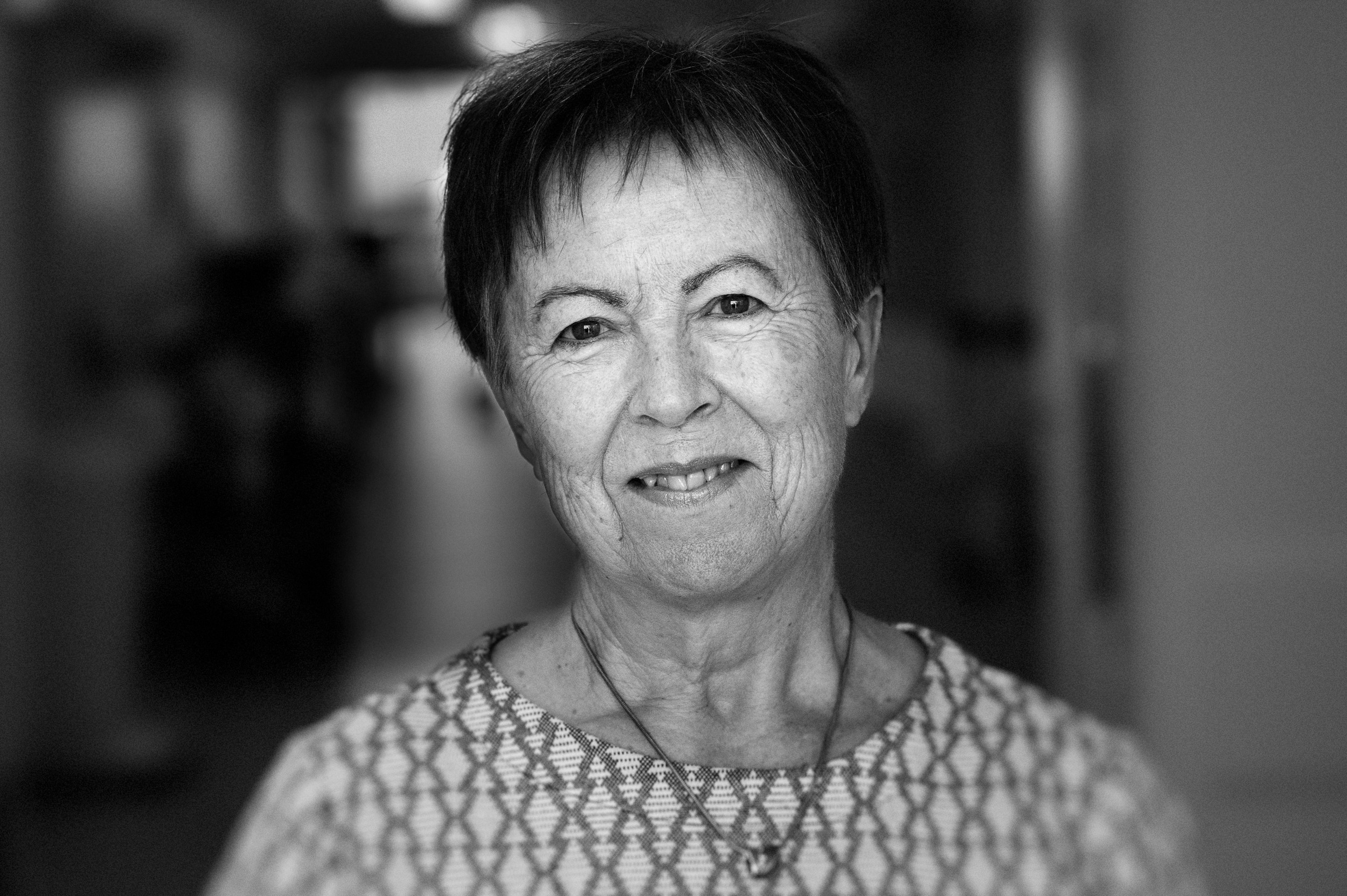 Kirsten Asmussen er 66 år og fra Aabenraa. Hun er tidligere fuldmægtig og er frivillig våger på Sygehus Sønderjylland.