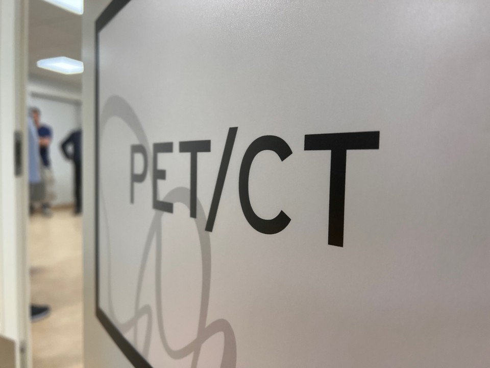 Billede af skilt til skanner afdelingen