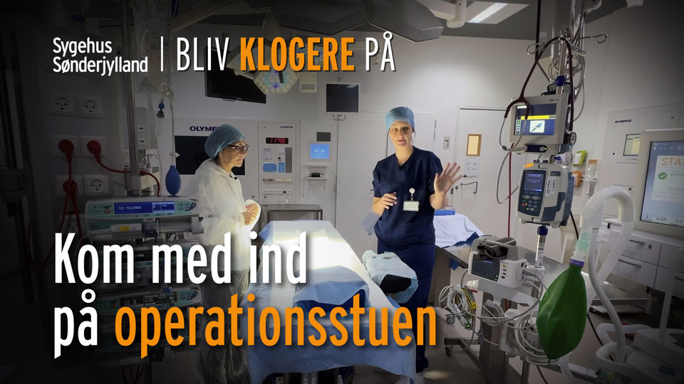 Eksempel på emner, som behandles i den nye videoserie fra Sygehus Sønderjylland, Bliv klogere på