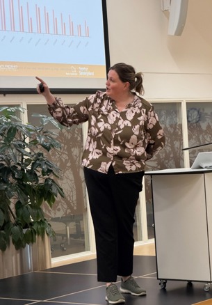 Situationsbillede fra fyraftensmøde