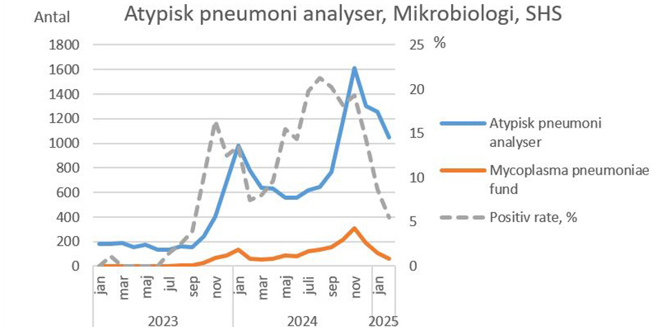 Atypisk pneumeni analyser, Mikrobiologi. Sygehus Sønderjylland