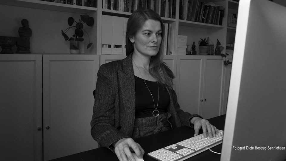 Lektor i jordemodervidenskab Christina Prinds - Fotograf Dicte Hostrup Sønnichsen