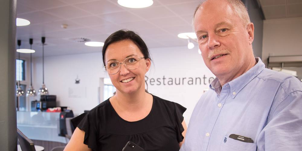 Portræt af Ann Rosenkolde Mølgaard og Flemming Nielsen.
