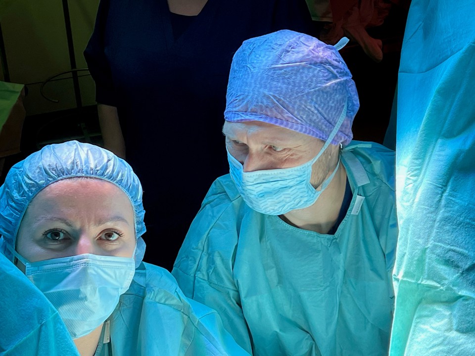 Personale klar til den alerførste vnoes på Sygehus Sønderjylland 