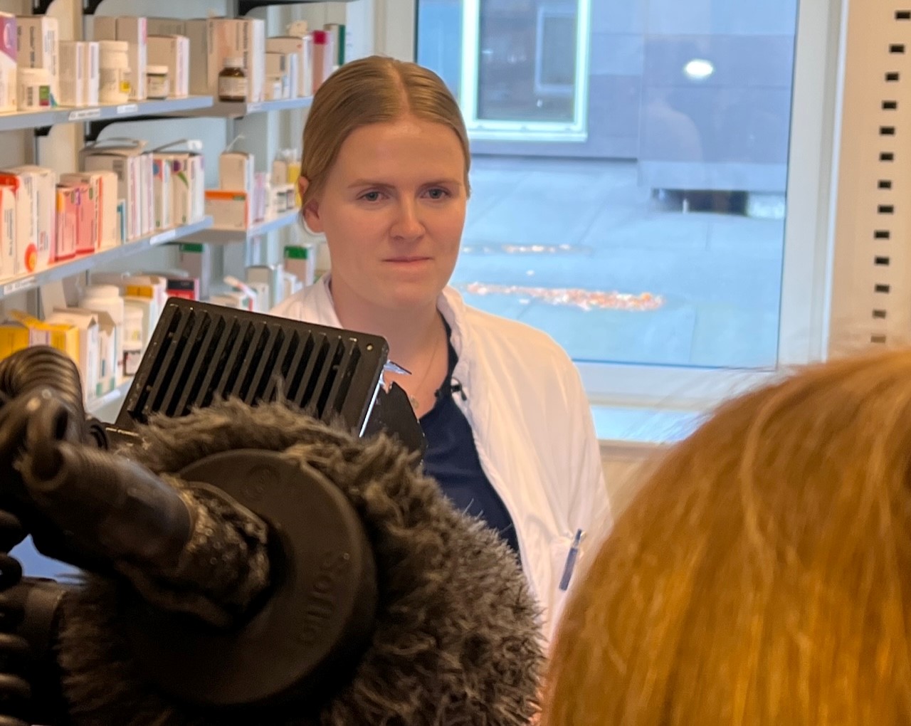 Patricia Diederichsen, 26 år. Hun blev ansat i august og havde mentor i to måneder.